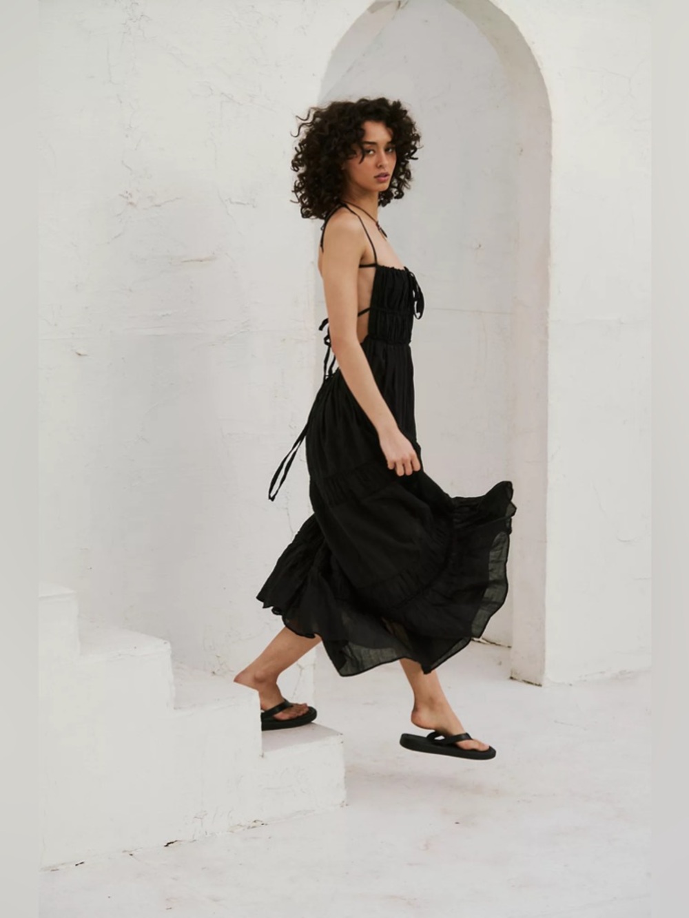 𝓯𝓹 Free People ~  Taking Sides Maxi Dress - Picture 17 of 17